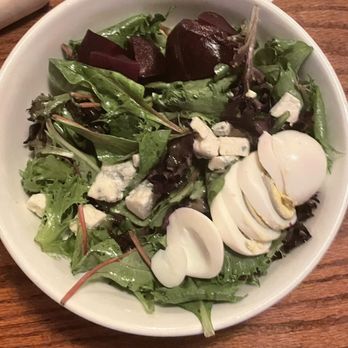 Hartley's - a bowl of salad with hard boiled eggs - Irish Pub Near Me - Brooklyn, New York