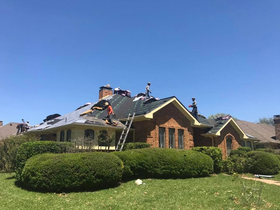 Slide of Cowboys Roofing