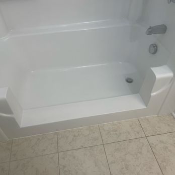 Mobility Pros - The finished product looks amazing. The cut is level and square. The finish matches perfectly, and we now have a walk in shower. - General Contractors Near Me Mobility Pros - The finished product looks amazing. The cut is level and square. The finish matches perfectly, and we now have a walk in shower. - General Contractors Near Me