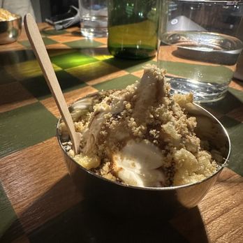 Laser Wolf - Brown Sugar Soft Serve - Burnt Grape Molasses  Peanut Butter Bamba - Middle Eastern Near Me - Brooklyn, New York