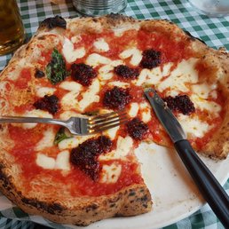 Ndjula sausage pizza. Ndjula sausage pizza.
