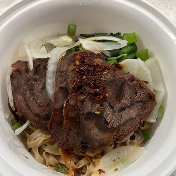 The Handpulled Noodle - Beef Broth (8/10) Asian parents gave it a stamp that it was really good. - Noodles Near Me - New York, New York