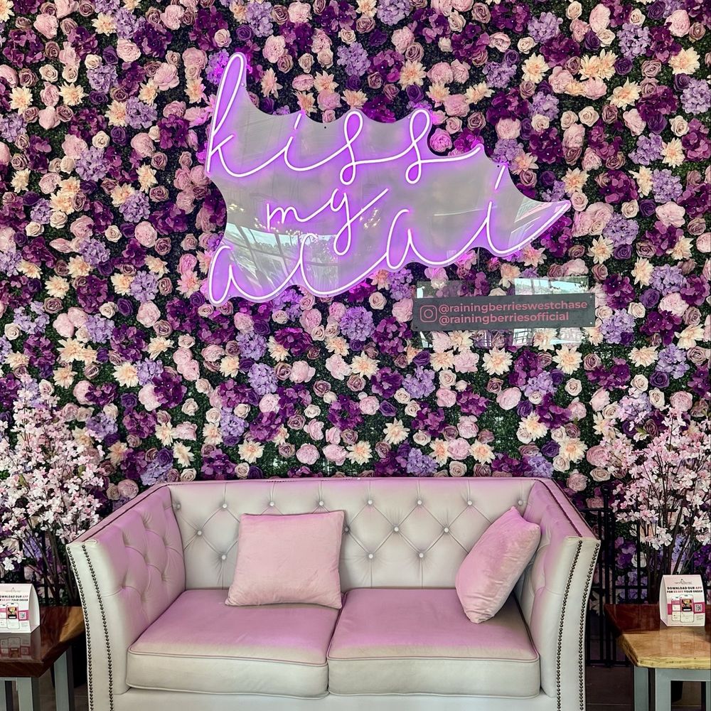 Raining Berries - Sitting area - Acai Bowls Near Me - Westchase, Florida Raining Berries - Sitting area - Acai Bowls Near Me - Westchase, Florida