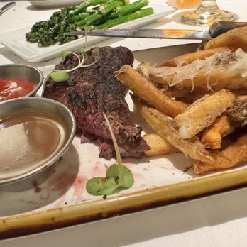 Bernardin's Restaurant At Ratcliffe - Wagyu steak and truffle fries - New American Near Me - Charlotte, North Carolina