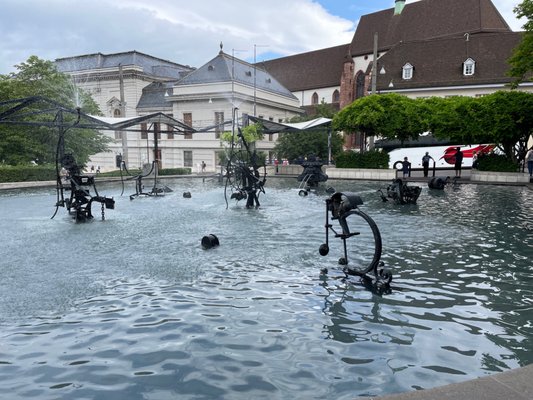 Tinguely Fountain by null