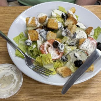 D. Americo's Pizzeria - Side salad w/ ranch - Pizza Near Me - Bradenton, Florida D. Americo's Pizzeria - Side salad w/ ranch - Pizza Near Me - Bradenton, Florida