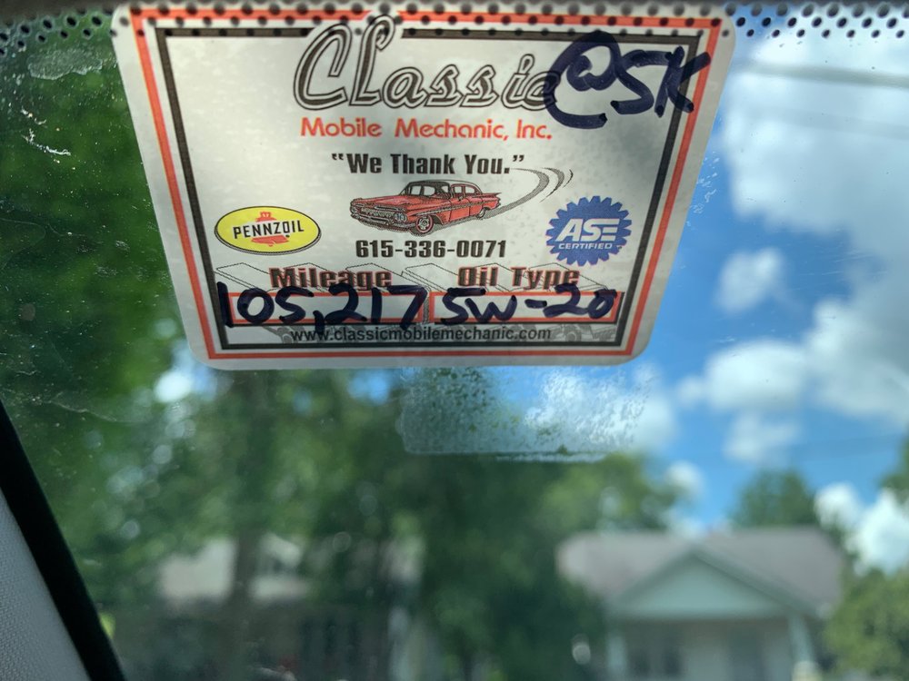 CLASSIC MOBILE MECHANIC Updated August 2024 Nashville, Tennessee