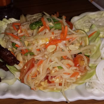 Champa Garden - Thai Papaya Salad Combo - Thai Near Me - Redding, California Champa Garden - Thai Papaya Salad Combo - Thai Near Me - Redding, California