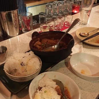 Chan Seattle - Kimchi hangover soup--I feel like this would be perfect as a hangover meal. Hearty, spicy, and satisfying. - Asian Fusion Near Me - Seattle, Washington