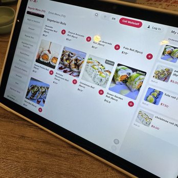 Sushi Edo - Ordering system - Sushi Bars Near Me - Rolling Meadows, Illinois