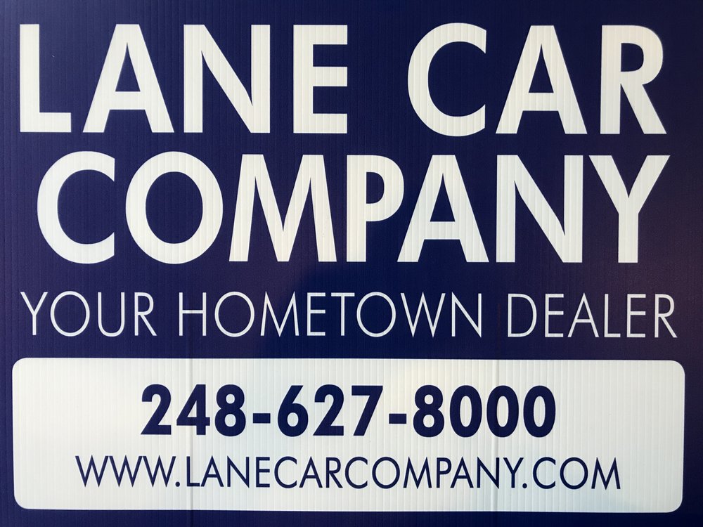 LANE CAR COMPANY Updated October 2024 2200 S Ortonville Rd