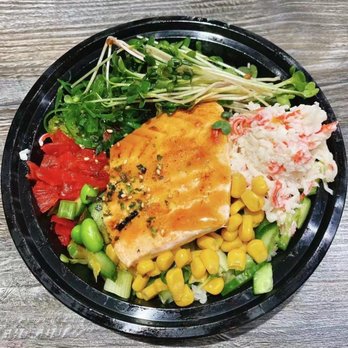 ahipoki bowl - sa Salmon Bowl - Seafood Near Me - Glendora, California