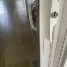 Discoloration from bad seal