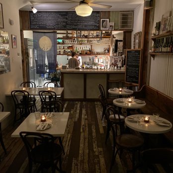 Le Comptoir du Vin - Dining room (facing the kitchen) - Wine Bars Near Me - Baltimore, Maryland