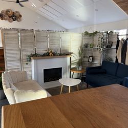 Nellie’s - Another shot of the fireplace seating area