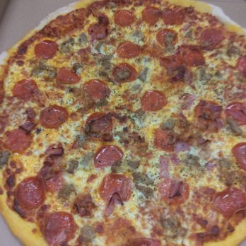 Miley E's Pizza - a pepperoni pizza in a box - Pizza Near Me - Granville, New York Miley E's Pizza - a pepperoni pizza in a box - Pizza Near Me - Granville, New York