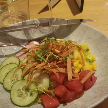 Earls Kitchen + Bar - Ahi tuna poke bowl - Cocktail Bars Near Me - Plano, Texas Earls Kitchen + Bar - Ahi tuna poke bowl - Cocktail Bars Near Me - Plano, Texas