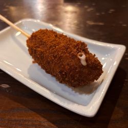 Shin Sa Dong Korean Cuisine - Mozzarella hot dog