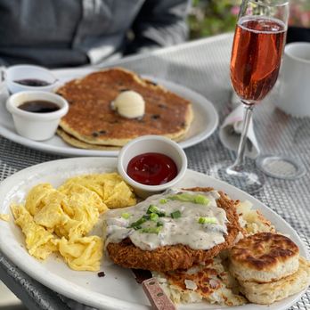 Stacks - Chicken Fried Steak & Blueberry Pancakes - Breakfast & Brunch Near Me - Campbell, California