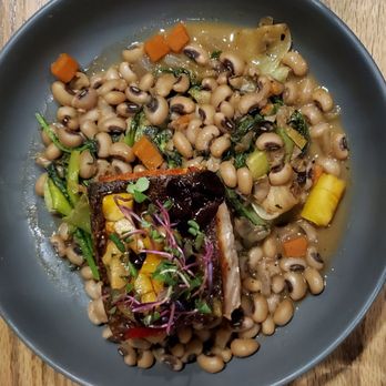 Gather - Pan Seared Miso Salmon - New American Near Me - Omaha, Nebraska