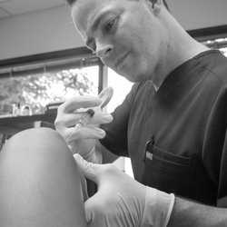Adam Sandford, ND - Dr Adam Sandford, Prolotherapy at work