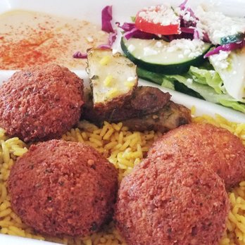 Olive Tree Mediterranean Restaurant - Falafel platter - Mediterranean Near Me - Kent, Washington