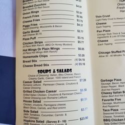 Jo Jo's Pizza & Pasta - Menu