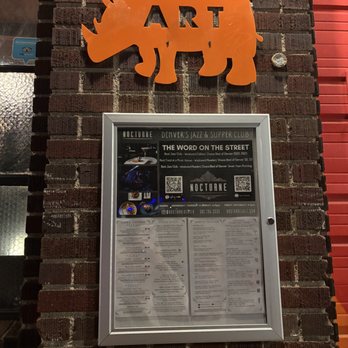 Nocturne - Posted Menu - Jazz & Blues Near Me - Denver, Colorado