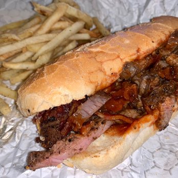 Cubby's - Try tip steak sandwich and a side of fries - New American Near Me - Draper, Utah