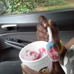 Ralph's Famous Italian Ices - Yummm nothing more than that on a warm Thursday night.  Almost gone, see you soon.