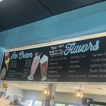 Cups Espresso & Cafe - Ice cream menu - Coffee & Tea Near Me - Bremerton, Washington