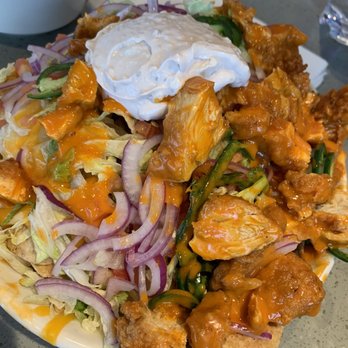 Wings and Rings - Buffalo chicken nachos - Chicken Wings Near Me - Milford, Ohio Wings and Rings - Buffalo chicken nachos - Chicken Wings Near Me - Milford, Ohio