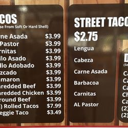 Cocina Tex-Mex - Tacos 09/20/24