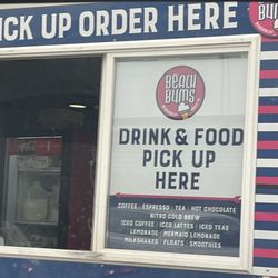 Beach Bums Cafe & Creamery - Outside order