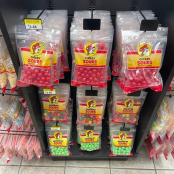 Buc-ee's - Yay Cherry sours - Gas Stations Near Me - Giddings, Texas