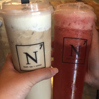 N7 Draft Tea and Coffee - House milk tea and strawberry hussle - Coffee & Tea Near Me - San Jose, California