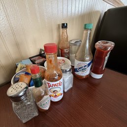 Table top condiments Table top condiments