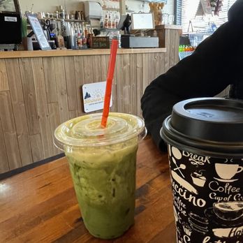 Northern Grind - Chaga Matcha on ice! - Bakeries Near Me - Utica, Michigan