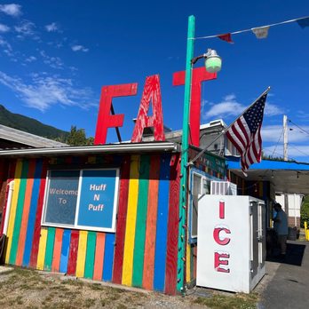 Huff N’ Puff Drive In - Great ice cream and a good selection of food. Just what you need after a long day of hiking. - Burgers Near Me - Randle, Washington Huff N’ Puff Drive In - Great ice cream and a good selection of food. Just what you need after a long day of hiking. - Burgers Near Me - Randle, Washington