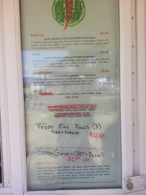 Menu photo 1 The Pickled Carrot Denton, TX