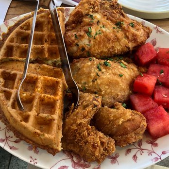 Yardbird - Chicken 'N' Watermelon 'N' Waffles - Southern Near Me - Dallas, Texas Yardbird - Chicken 'N' Watermelon 'N' Waffles - Southern Near Me - Dallas, Texas
