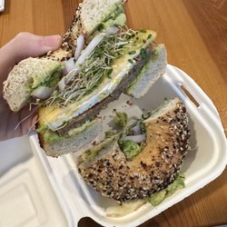 BKD Bagels - The shedlock! new vegetarian option 3 love