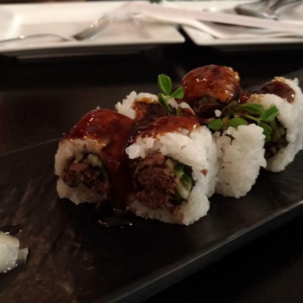 Beef teriyaki roll Beef teriyaki roll