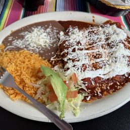 Mole Enchiladas