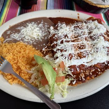 Iker’s Tacos - Mole enchiladas have good heat and are so tasty. - Mexican Near Me - Grand Rapids, Michigan