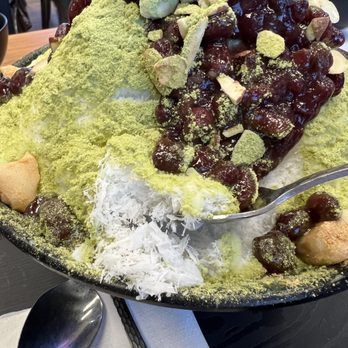 BingSoo House - Green tea - Shaved Ice Near Me - La Palma, California BingSoo House - Green tea - Shaved Ice Near Me - La Palma, California