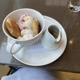 Affogato with Cherry Gelato Affogato with Cherry Gelato
