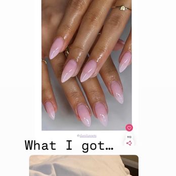 Onyx Nails - I asked for top in builder gel with extensions. 4 nail technicians later I got bottom: builder gel, no extensions, and a single color. - Nail Salons Near Me - National City, California