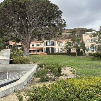The Getty Villa - View of the ranch house- the original Getty Museum location. - Botanical Gardens Near Me - Pacific Palisades, California