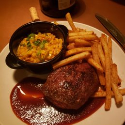 Blackened flat iron steak Blackened flat iron steak